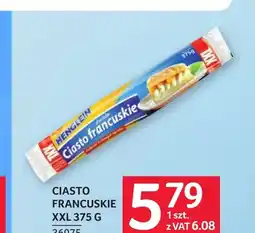 Selgros Ciasto francuskie Henglein oferta