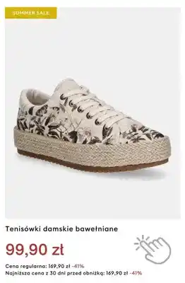 Tenisówki damskie bawełniane