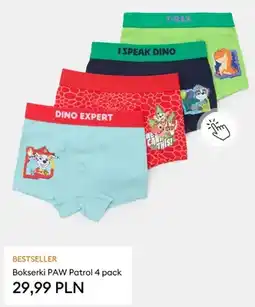 Sinsay Bokserki PAW Patrol 4-pak oferta