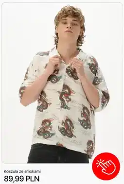 Cropp Koszula ze smokami Cropp oferta
