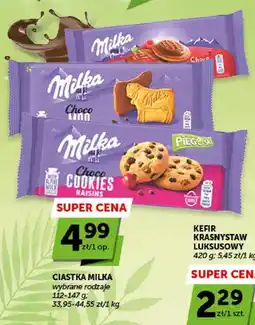 ABC Ciastka Milka Choco Cookies Raisins oferta