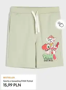 Sinsay Szorty z bawełną PAW Patrol oferta