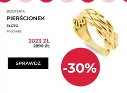 Briju Pierścionek złoty Briju oferta