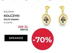 Briju Kolczyki Briju żółte srebro oferta