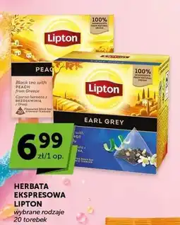 ABC Herbata ekspresowa czarna Lipton Peach oferta