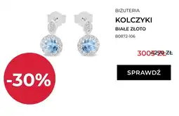 Briju Kolczyki Briju białe złoto oferta