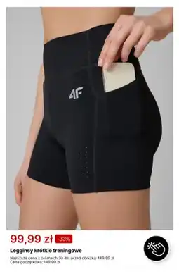 4F Legginsy krótkie treningowe 4F oferta
