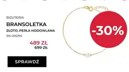 Briju Bransoletka złota z perłą hodowlaną Briju oferta