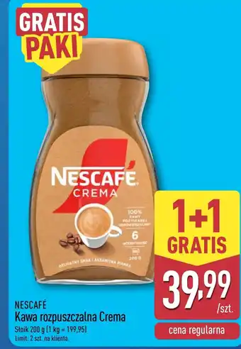 ALDI Kawa rozpuszczalna Nescafe oferta