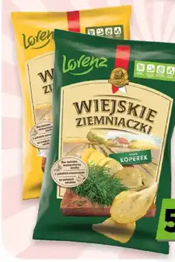 ABC Chipsy Wiejskie Ziemniaczki o smaku koperkowym Lorenz oferta