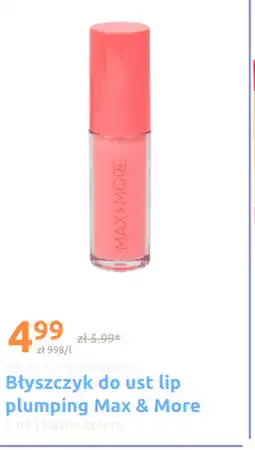 Action Błyszczyk do ust Max & More oferta