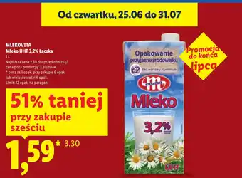 Lidl Mleko Mlekovita oferta
