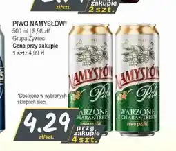 Słoneczko Piwo Namysłów Pils oferta