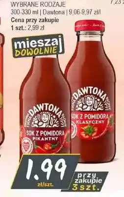 Słoneczko Sok pomidorowy klasyczny Dawtona oferta