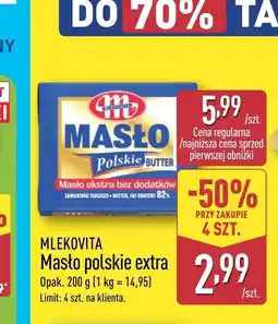 ALDI Masło Mlekovita oferta