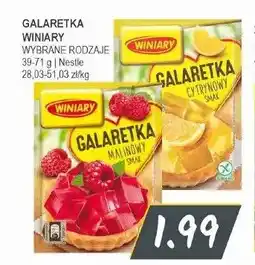 Słoneczko Galaretka malinowa Winiary oferta