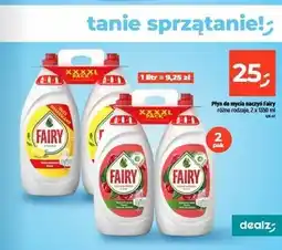 Dealz Płyn do mycia naczyń Fairy Cytryna 2-pak oferta