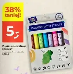 Dealz Pisaki ze stempelkami Hobby Corner 8 kolorów oferta