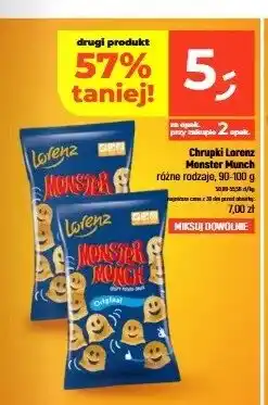 Dealz Chrupki ziemniaczane Lorenz Monster Munch Original oferta