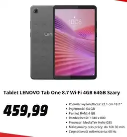 Media Markt Tablet LENOVO Tab One 8,7 oferta