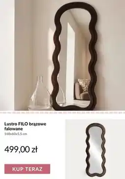 Homla Lustro FILO brązowe falowane oferta