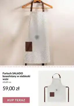 Homla Fartuch bawełniany Salado w niebieski wzór oferta
