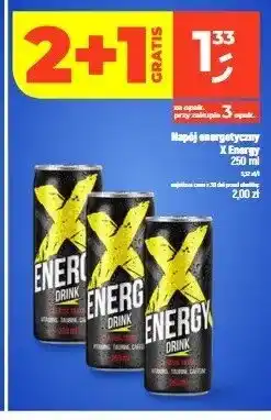 Dealz Napój energetyczny X Energy Classic Taste oferta