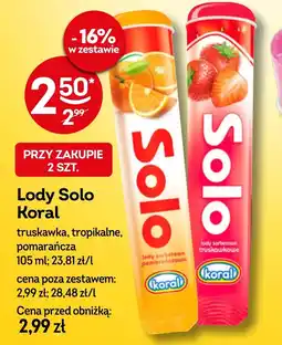 Żabka Lody Koral oferta