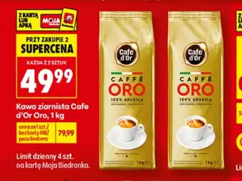 Biedronka Kawa ziarnista Cafe d'Or oferta