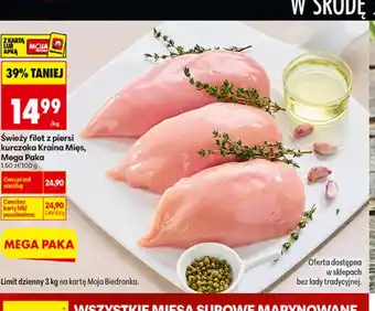 Biedronka Filet z kurczaka Kraina Mięs oferta