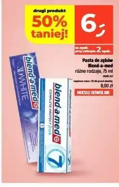 Dealz Pasta do zębów Blend-a-med 3D White oferta