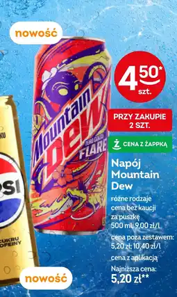 Żabka Napój Mountain Dew oferta