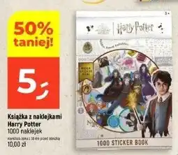 Dealz Książka z naklejkami Harry Potter 1000 naklejek oferta