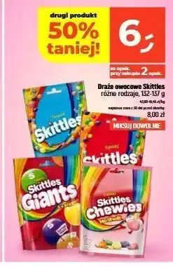 Dealz Draże owocowe Skittles Tropical oferta