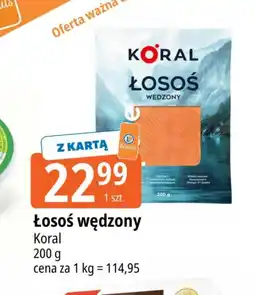 E.Leclerc Łosoś wędzony Koral oferta