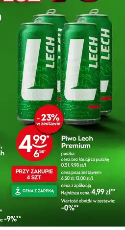 Żabka Piwo Lech oferta
