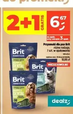 Dealz Przysmaki dla psa Brit Premium by Nature Happy Dental Day L oferta