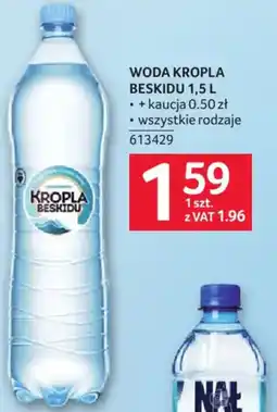 Selgros Woda kropla beskidu oferta