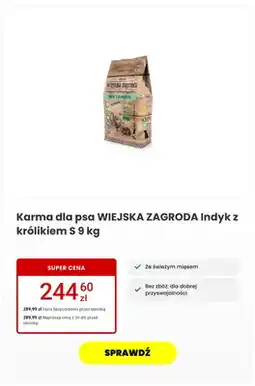 Media Expert Karma dla psa Wiejska Zagroda Indyk z królikiem S oferta