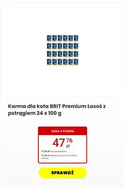 Media Expert Karma dla kota BRIT Premium Łosoś z pstrągiem 24-pak oferta
