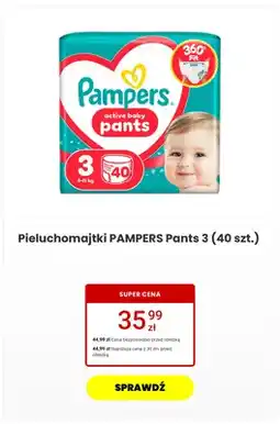 Media Expert Pieluchomajtki Pampers Active Baby Pants 3 oferta