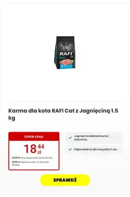 Media Expert Karma dla kota Rafi Cat z jagnięciną oferta