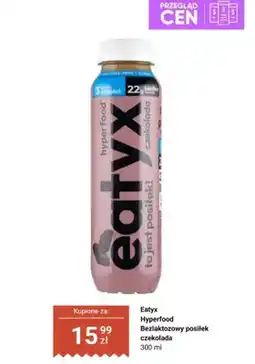 Biedronka Posiłek bezlaktozowy Eatyx Hyperfood czekolada oferta