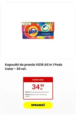 Media Expert Kapsułki do prania Vizir All In 1 Pods Color oferta