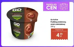 Biedronka Pudding proteinowy Go Active smak czekoladowy oferta