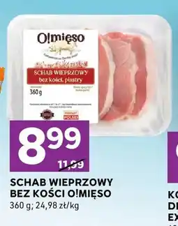 Stokrotka Schab wieprzowy bez kości plastry O!mięso oferta