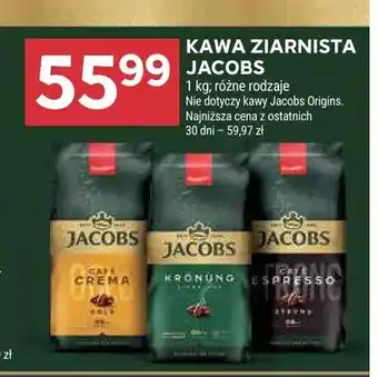 Stokrotka Kawa ziarnista Jacobs Kronung oferta