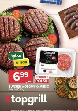 Stokrotka Burger wołowy O!Mięso oferta