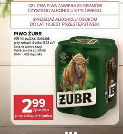 Stokrotka Piwo Żubr 4-pak oferta