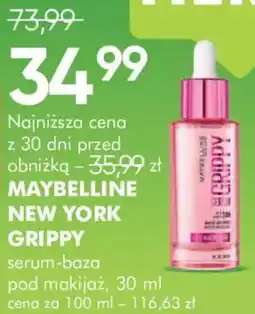 SuperPharm Maybelline new york grippy serum-baza pod makijaż oferta
